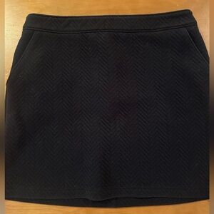Loft Black Skirt